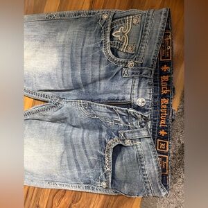 Rock Revival Light Blue Denim Jeans